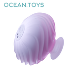 Ocean Toys Coral Clitoral Stimulator - Fuchsia