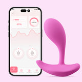 OLY 2 Pressure Sensing APP-enabled Wearable Clit & G Spot Vibrator Pink