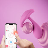 OLY 2 Pressure Sensing APP-enabled Wearable Clit & G Spot Vibrator Pink