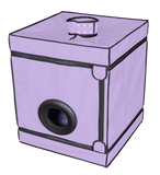 Secret Dome Bukkake Bondage Box Purple