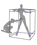 Secret Dome Scandale Giant Bondage Box Purple