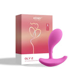 OLY 2 Pressure Sensing APP-enabled Wearable Clit & G Spot Vibrator Pink