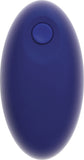 Blue Dream Silicone Strap-On Remote Controlled Vibrator