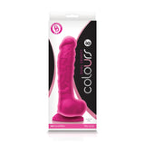 Colours Dual Density 8" Dildo - Pink